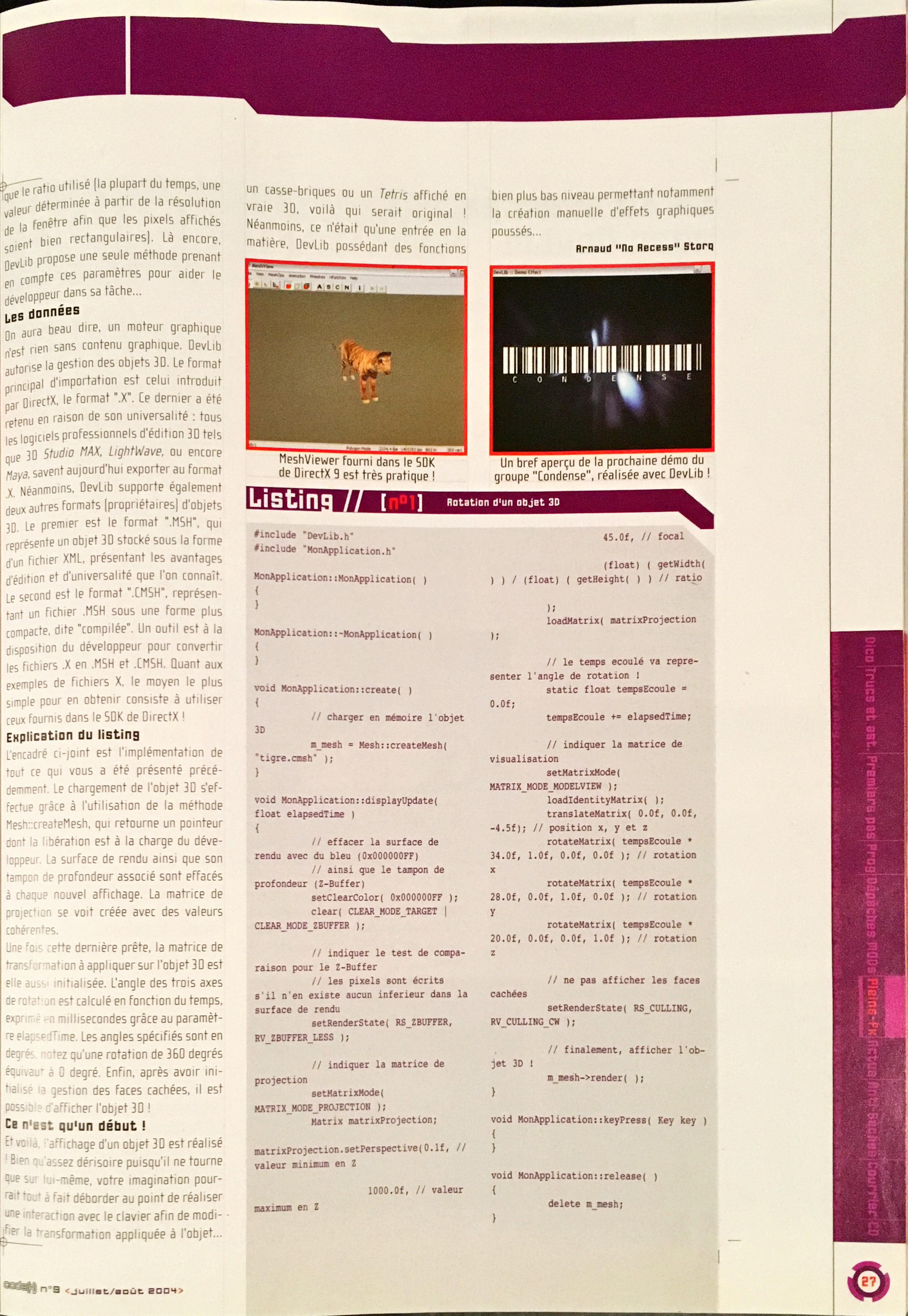 Page 7 of the article as it was printed in Code(R)