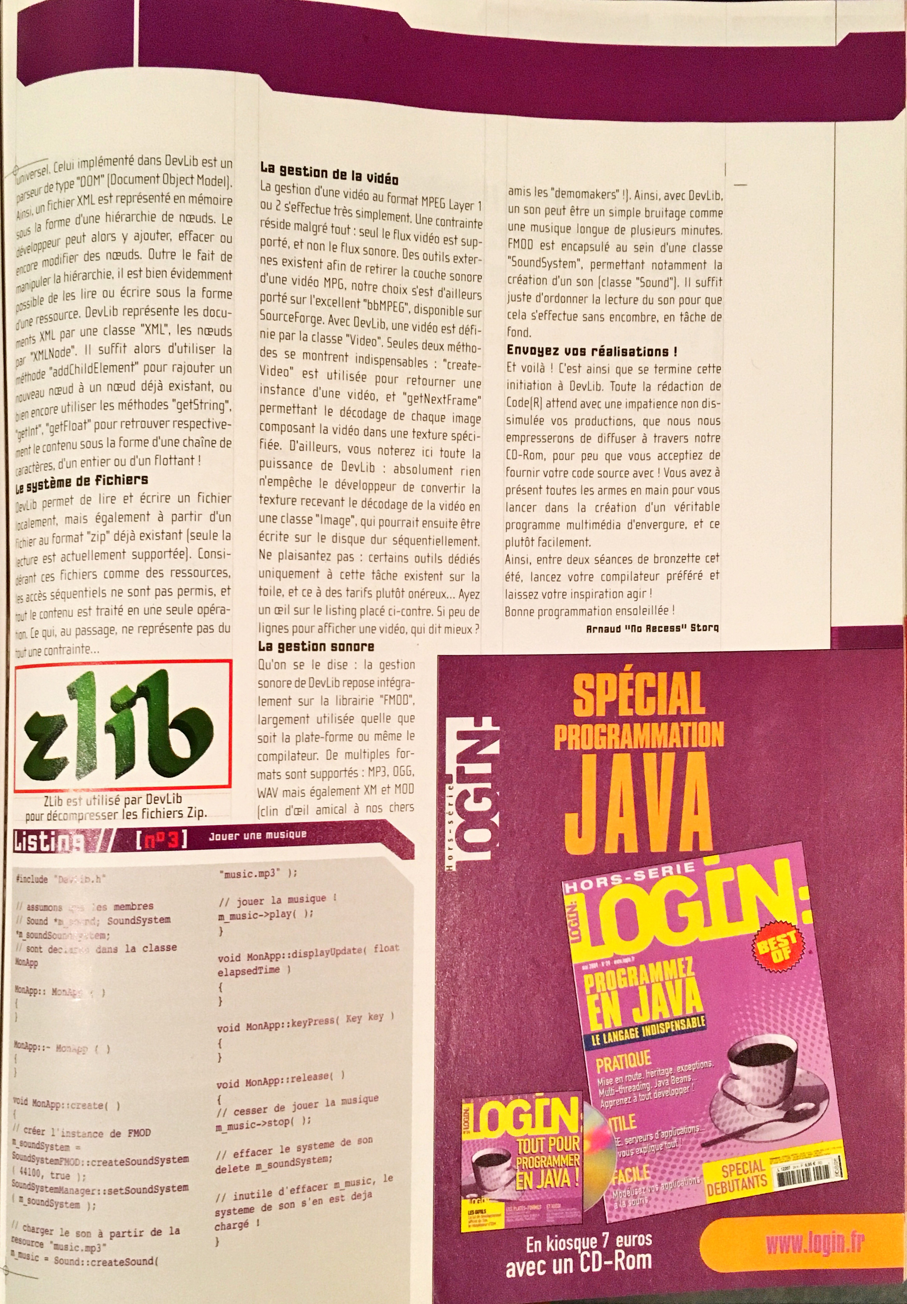Page 11 of the article as it was printed in Code(R)