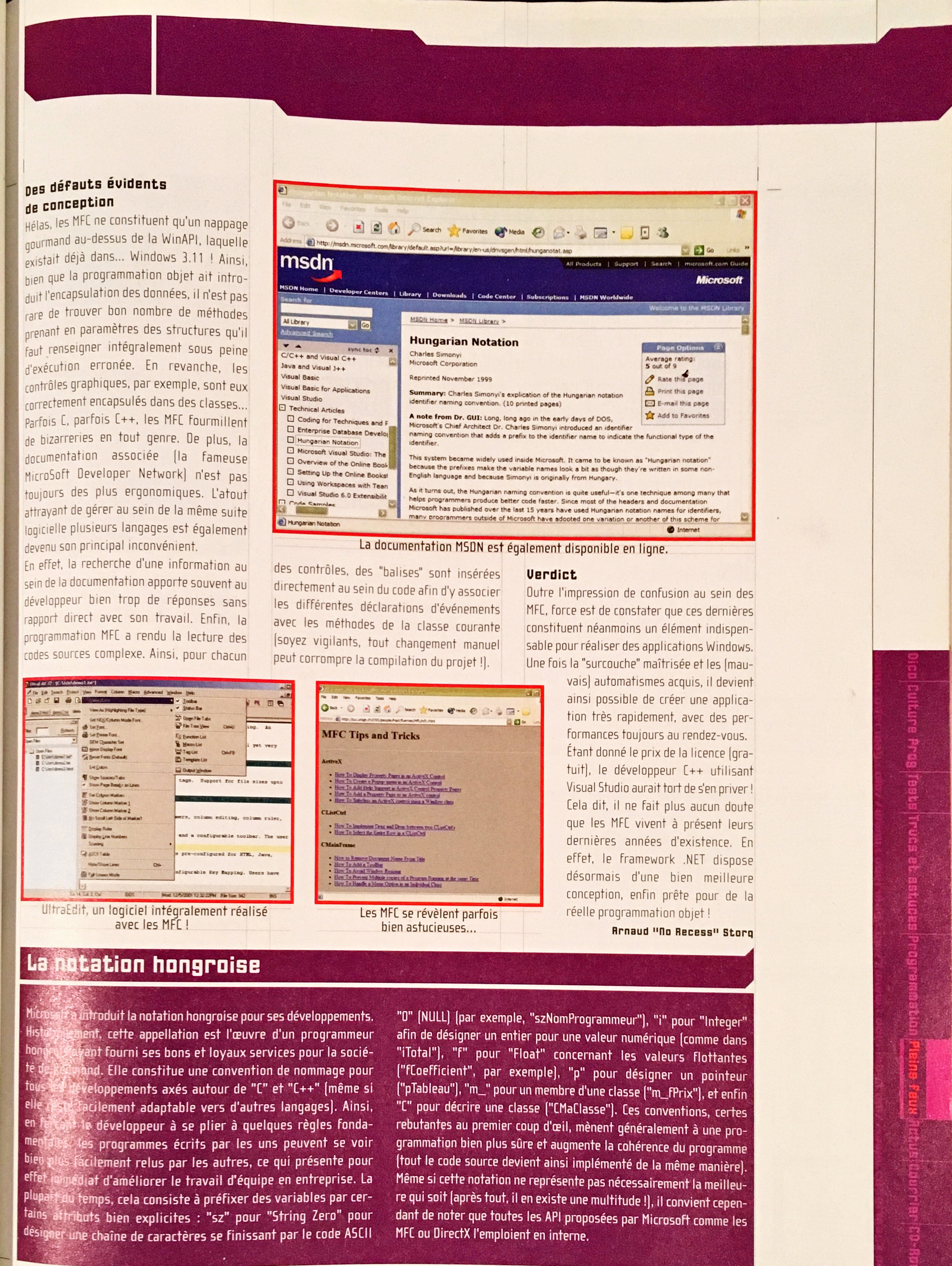 Page 5 of the article as it was printed in Code(R)