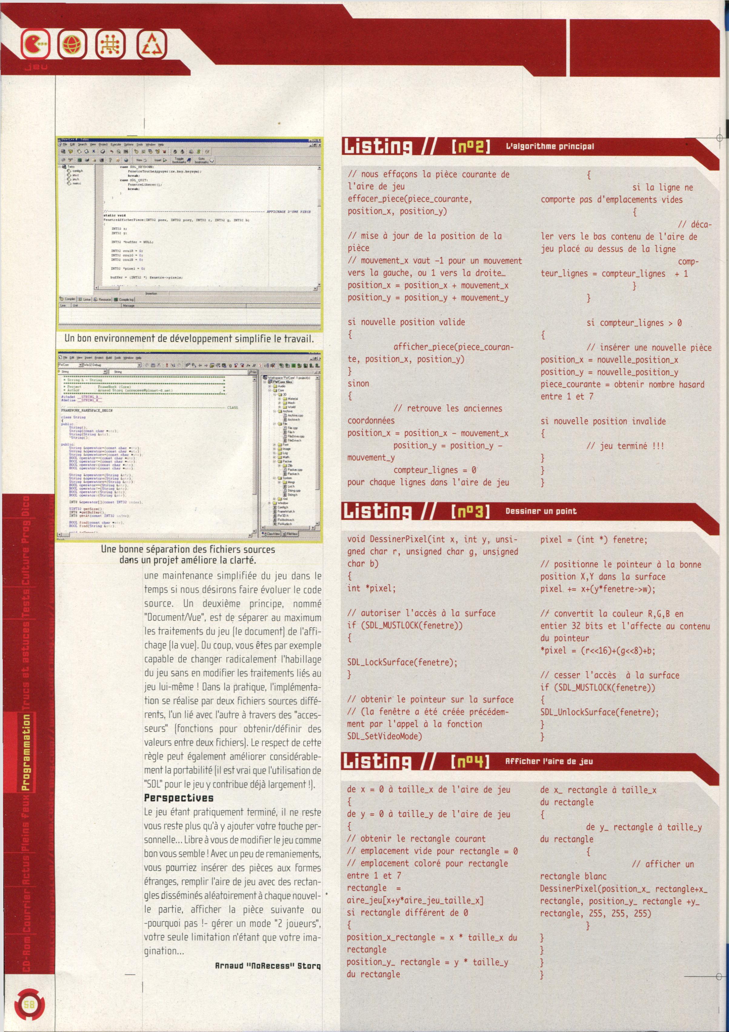 Page 5 of the article as it was printed in Code(R)