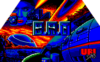 A screen from B.A.T on the Amstrad CPC