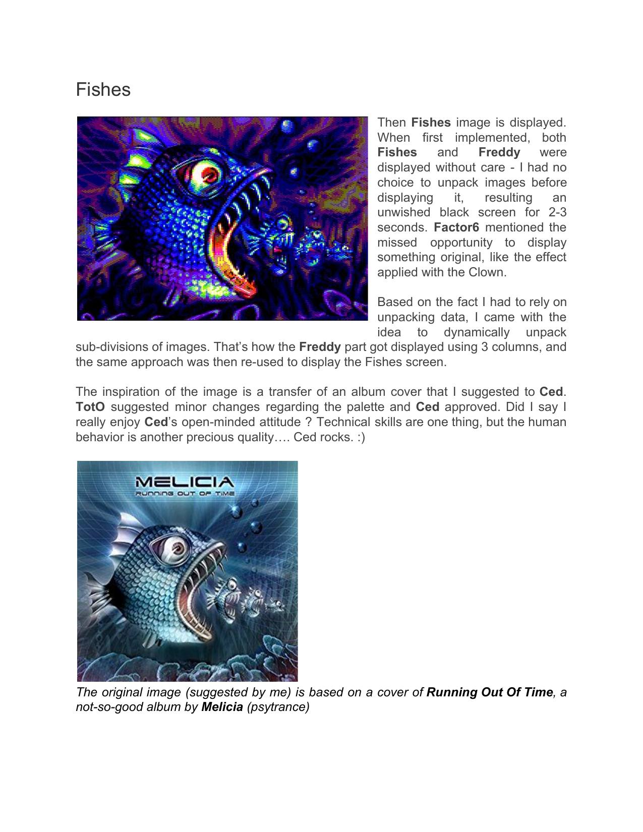 Page 29 of the phX making-of, as published