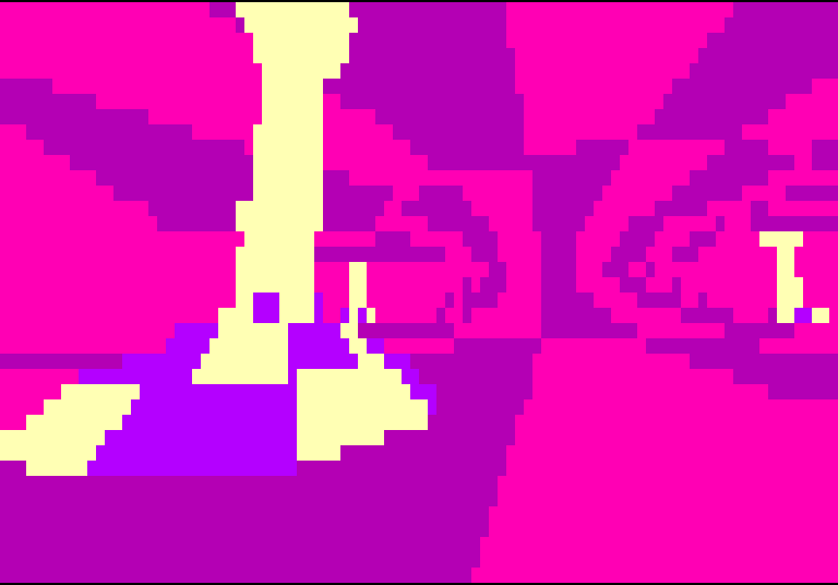A mirrored frame of the animation