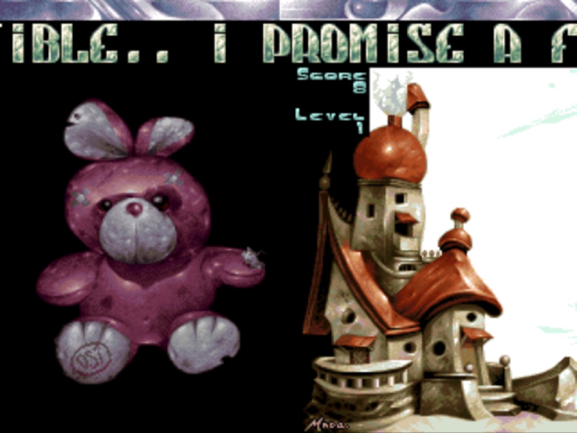 In-game, while the marquee thanks the authors of PCSX2