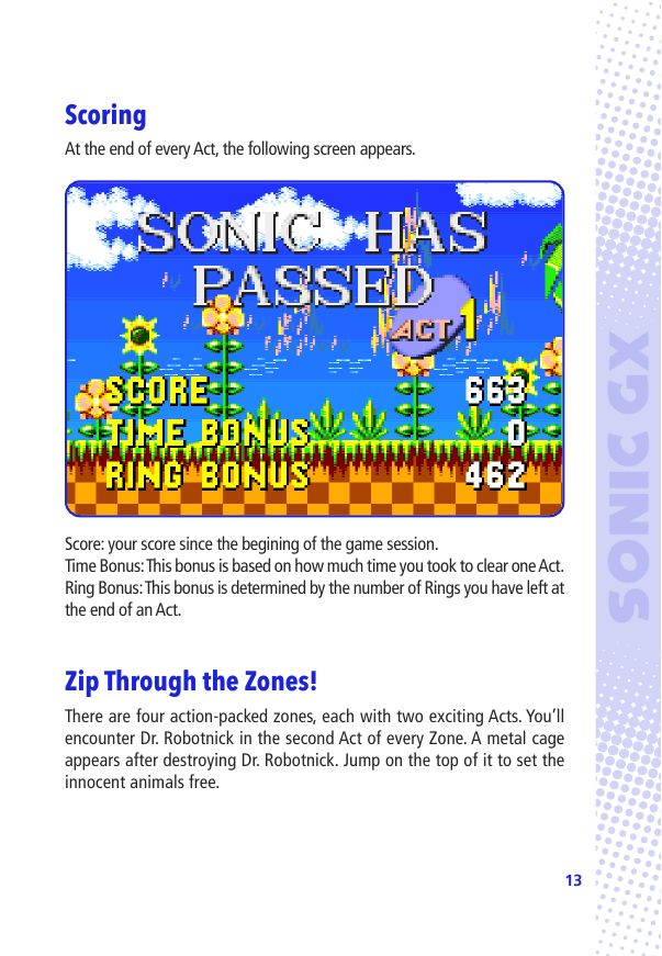 Page 13 of the instruction manual, as published