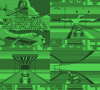 Stunt Race FX (Nintendo Gameboy)