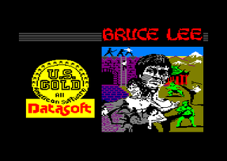 Bruce Lee's loading screen
