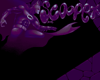 Batman-based artwork for Scoopex